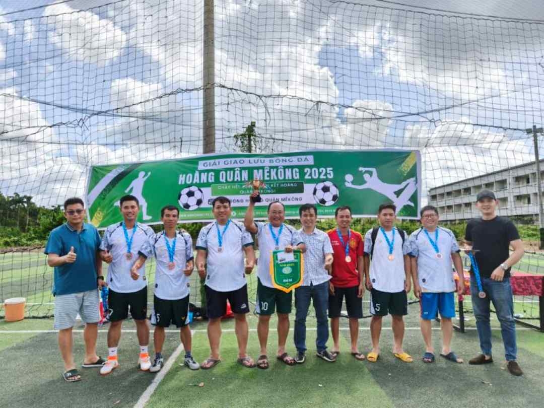 Một mùa giải đáng nhớ cùng Hoàng Quân MêKông – nơi tinh thần đồng đội tỏa sáng